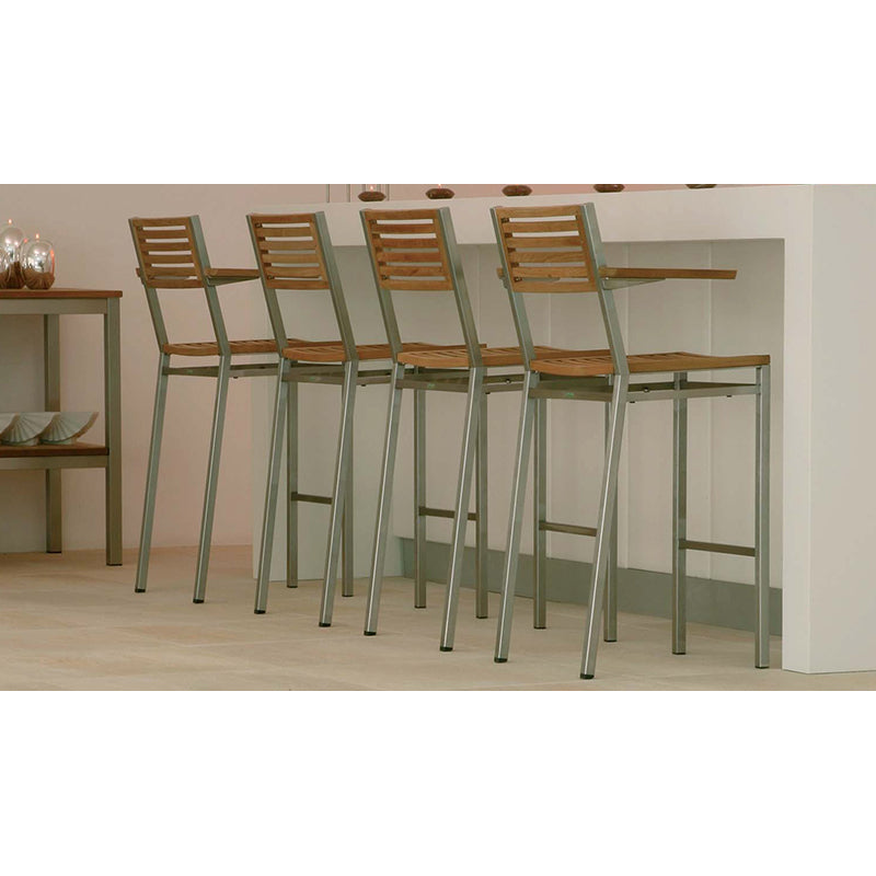 Equinox High Dining Carver - Teak - Zzue Creation