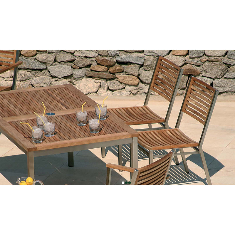 Equinox Table 150 - Teak - Zzue Creation