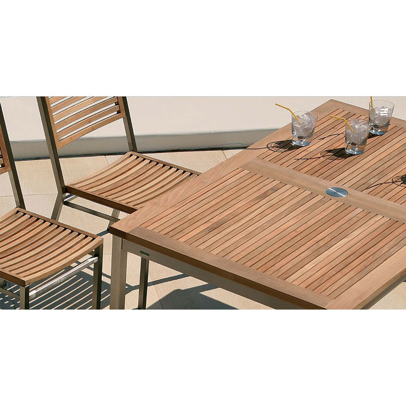 Equinox Table 150 - Teak - Zzue Creation