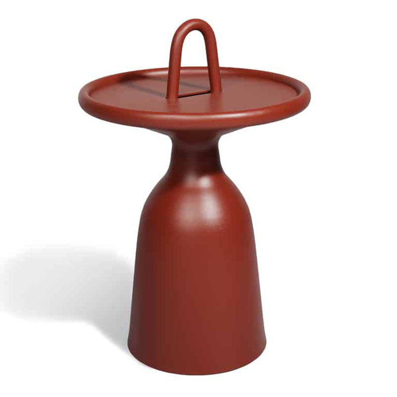 Mindo 104 Side Table With Handle - Zzue Creation