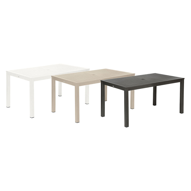 Aura Aluminium Table 150 - Zzue Creation