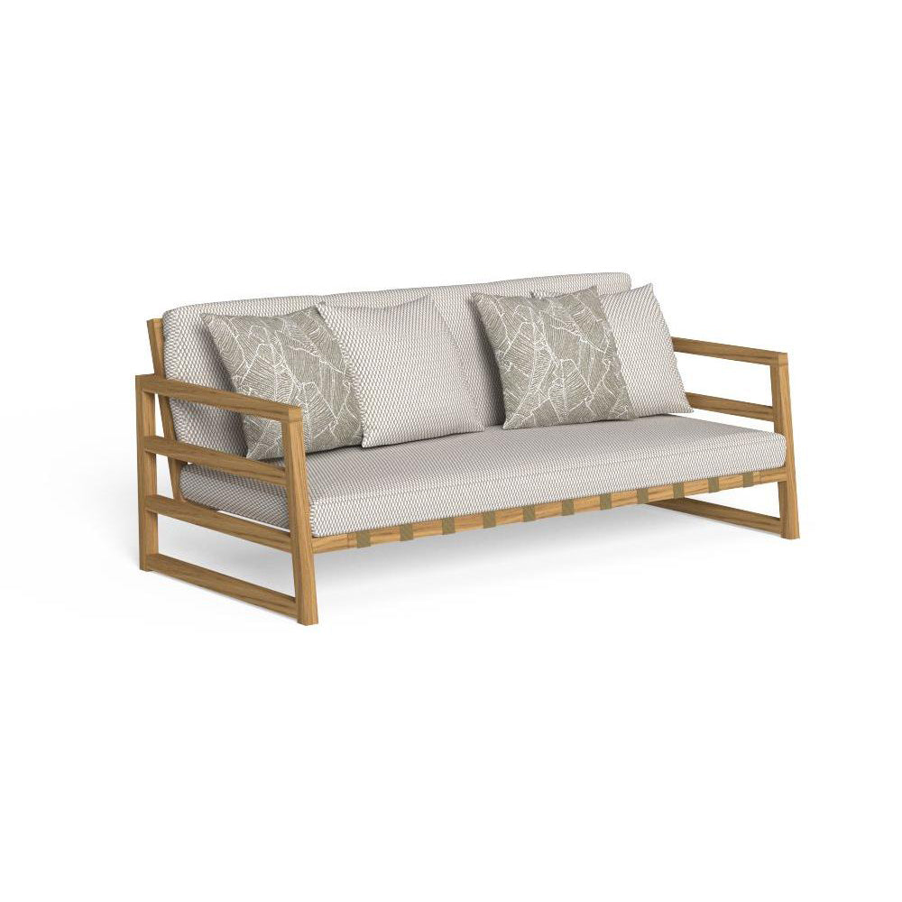 Alabama Wood 2 Seater Sofa - Zzue Creation