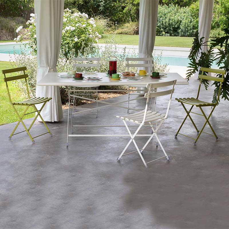Arc en ciel Folding Rectangular Table 160x80 - Zzue Creation