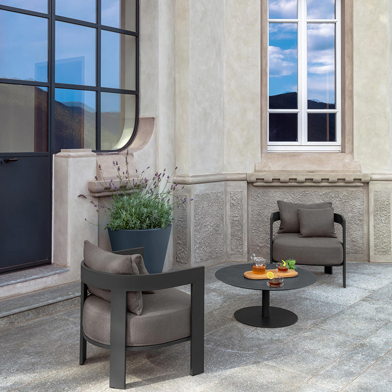 Argo Alu Lounge Armchair - Zzue Creation