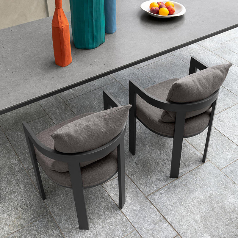 Argo Alu Dining Armchair - Zzue Creation