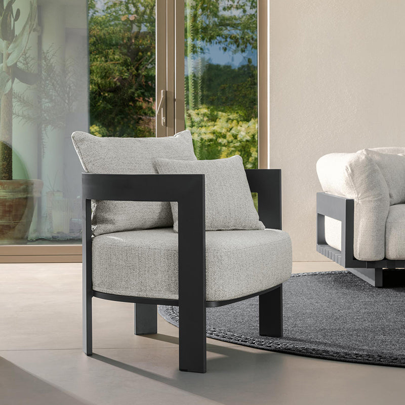 Argo Alu Lounge Armchair - Zzue Creation