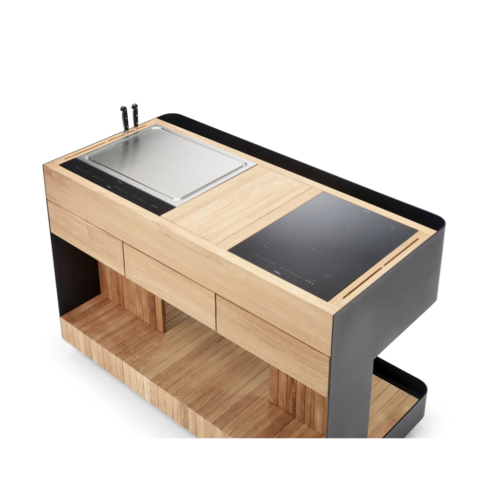 Bilba Electric BBQ Grill Cart - Zzue Creation