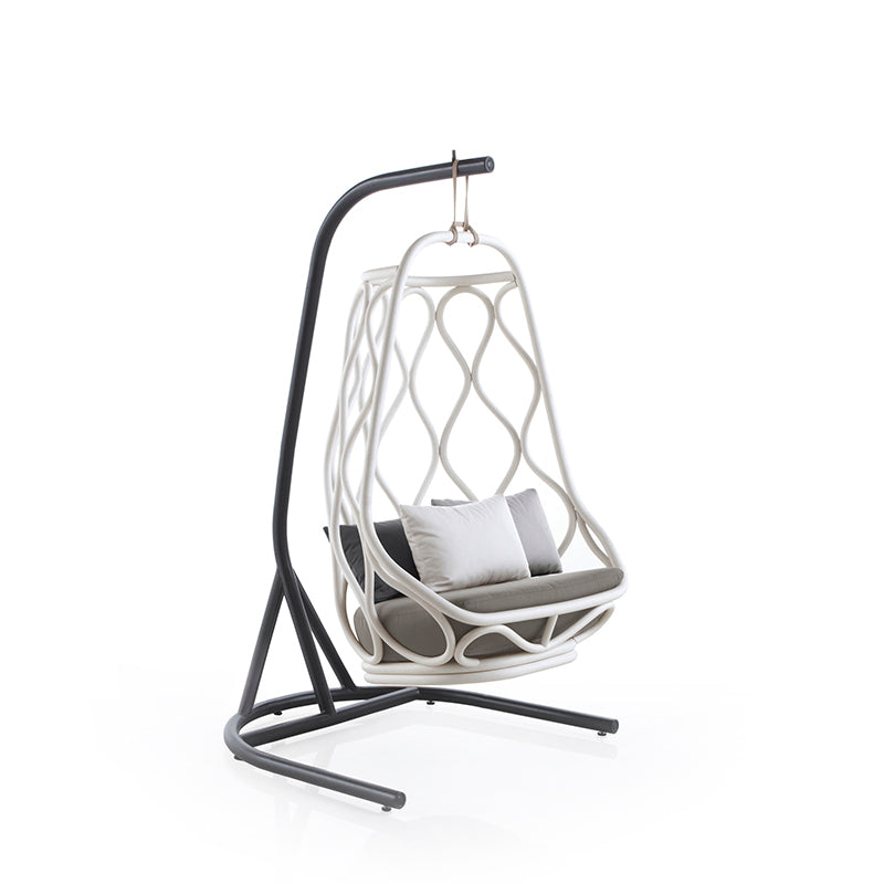 Nautica Outdoor Swing Chair with Base - Zzue Creation