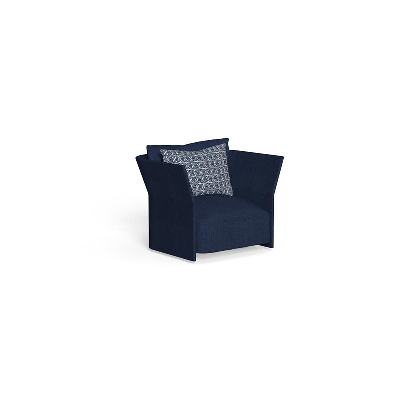 Cliff Fabric Lounge Armchair - Zzue Creation