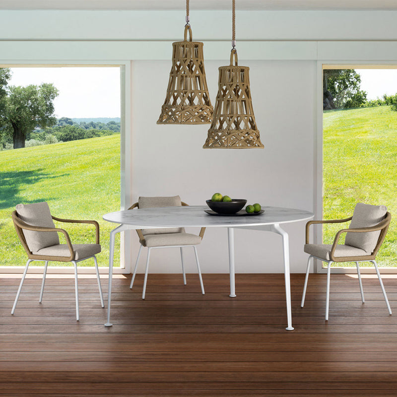 Cruise Alu Dining Armchair - Zzue Creation