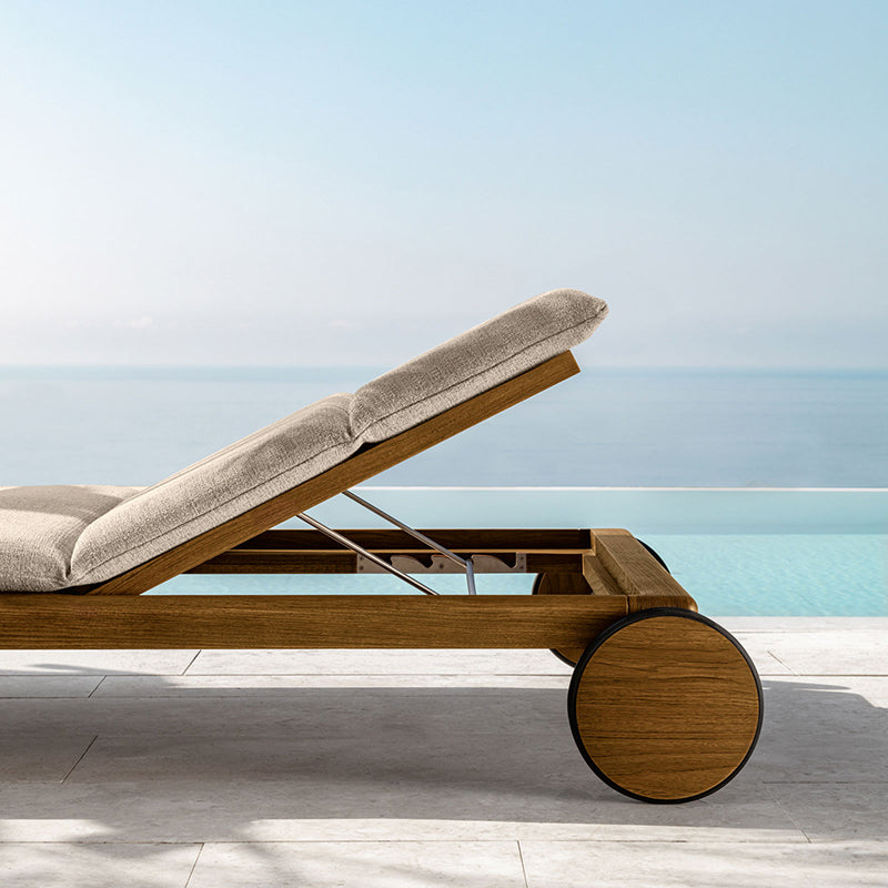 Cruise Teak Sunbed - Zzue Creation