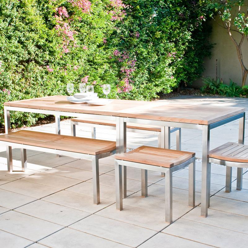 Duke Stainless Steel Table - Zzue Creation
