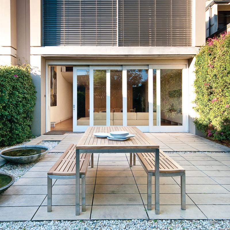 Duke Stainless Steel Table - Zzue Creation