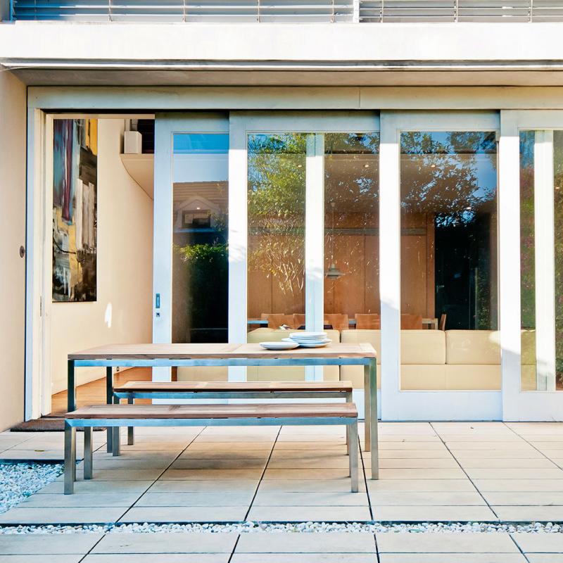 Duke Stainless Steel Table - Zzue Creation