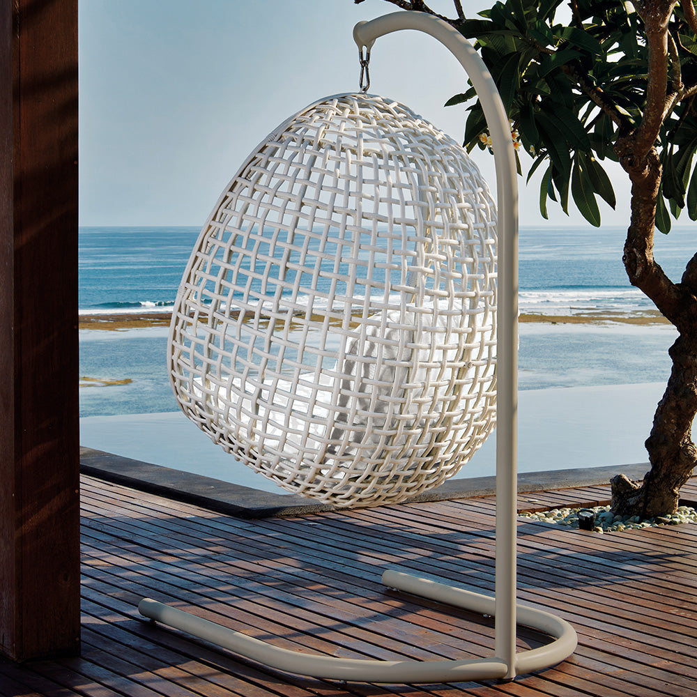 Dynasty Big Hanging Chair with Stand - Zzue Creation