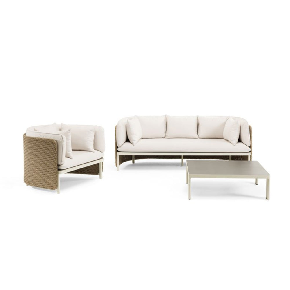Esedra Three Seater Sofa - Zzue Creation