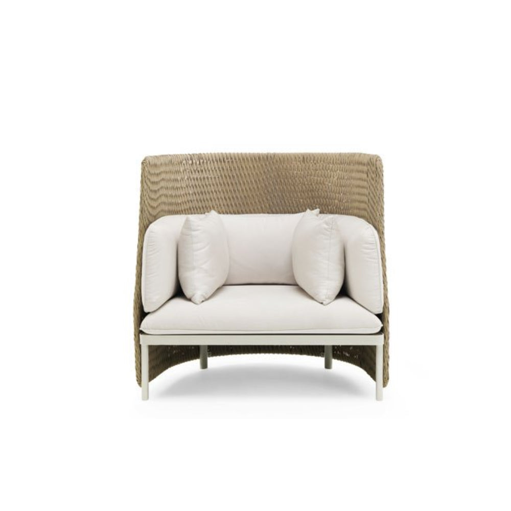 Esedra Highback Lounge Armchair - Zzue Creation