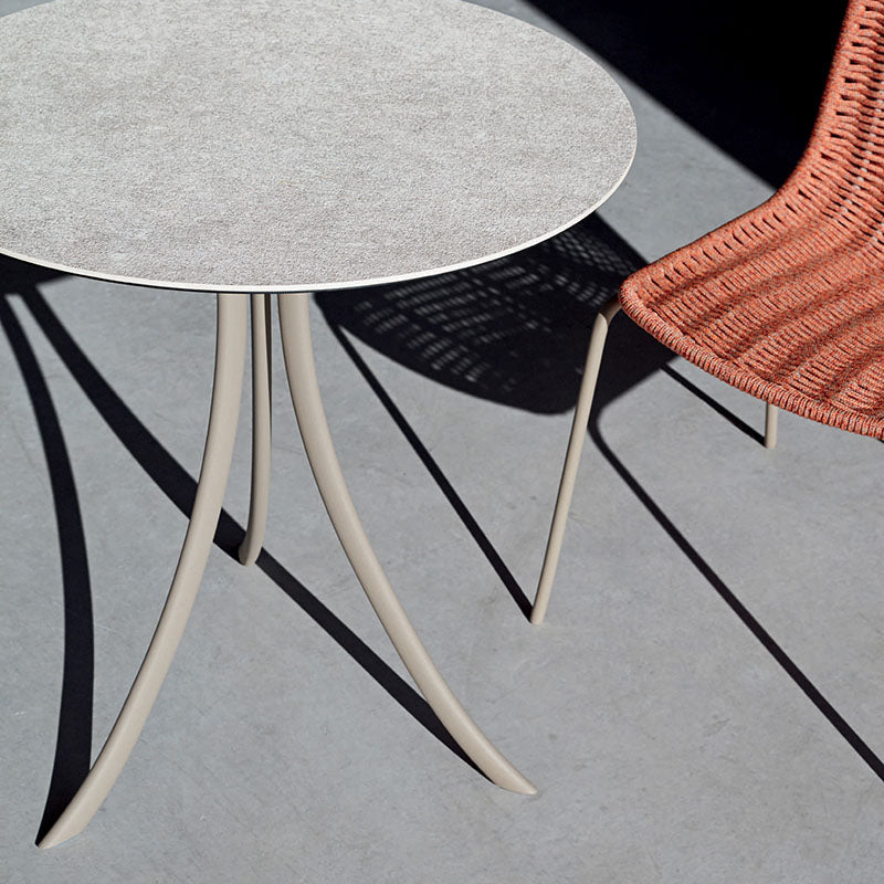 Bistro Dining Table With Round Top R70 - Zzue Creation
