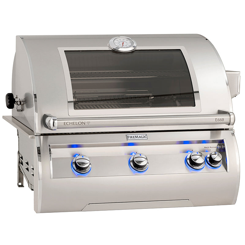 Echelon Diamond E660i Built-In Grill with Analog Thermometer - Zzue Creation