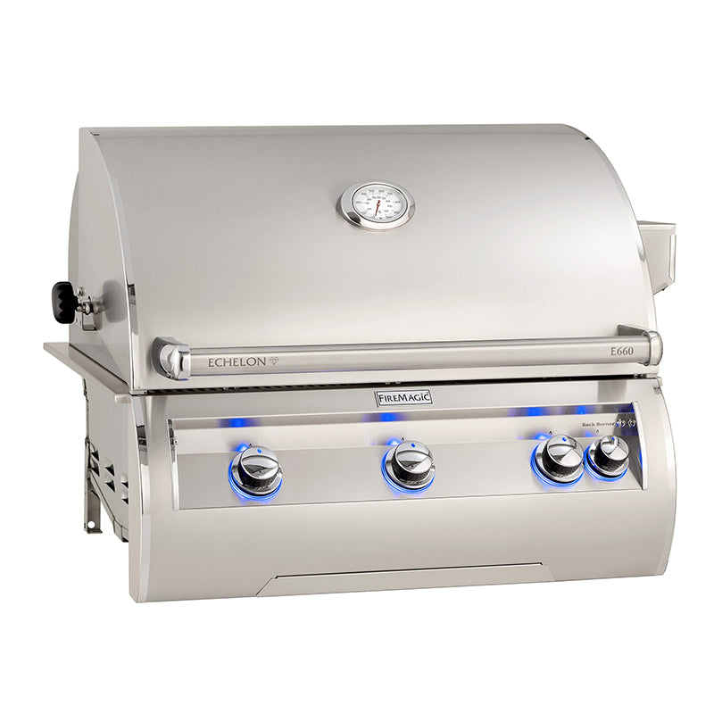 Echelon Diamond E660i Built-In Grill with Analog Thermometer - Zzue Creation