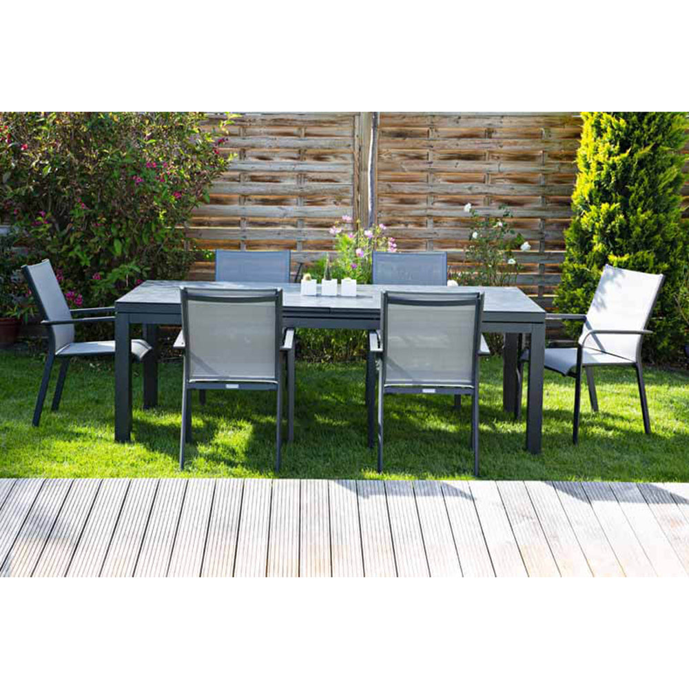 Gabon Extendable Dining Table 220-280 - Zzue Creation