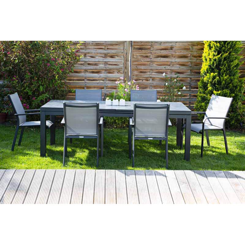 Gabon Extension Dining Table 160-210 - Zzue Creation