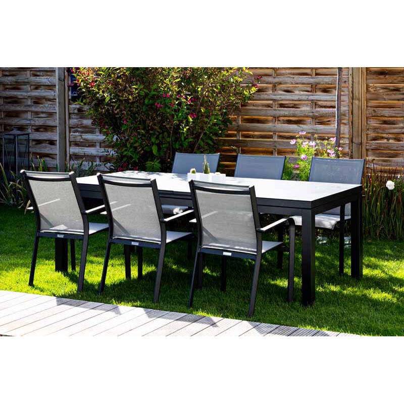 Gabon Extension Dining Table 160-210 - Zzue Creation