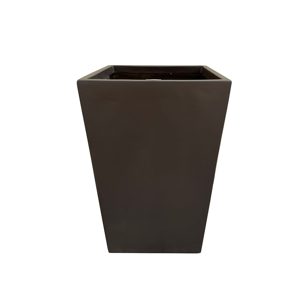 Square Fiberglass Planter - Tall - Zzue Creation