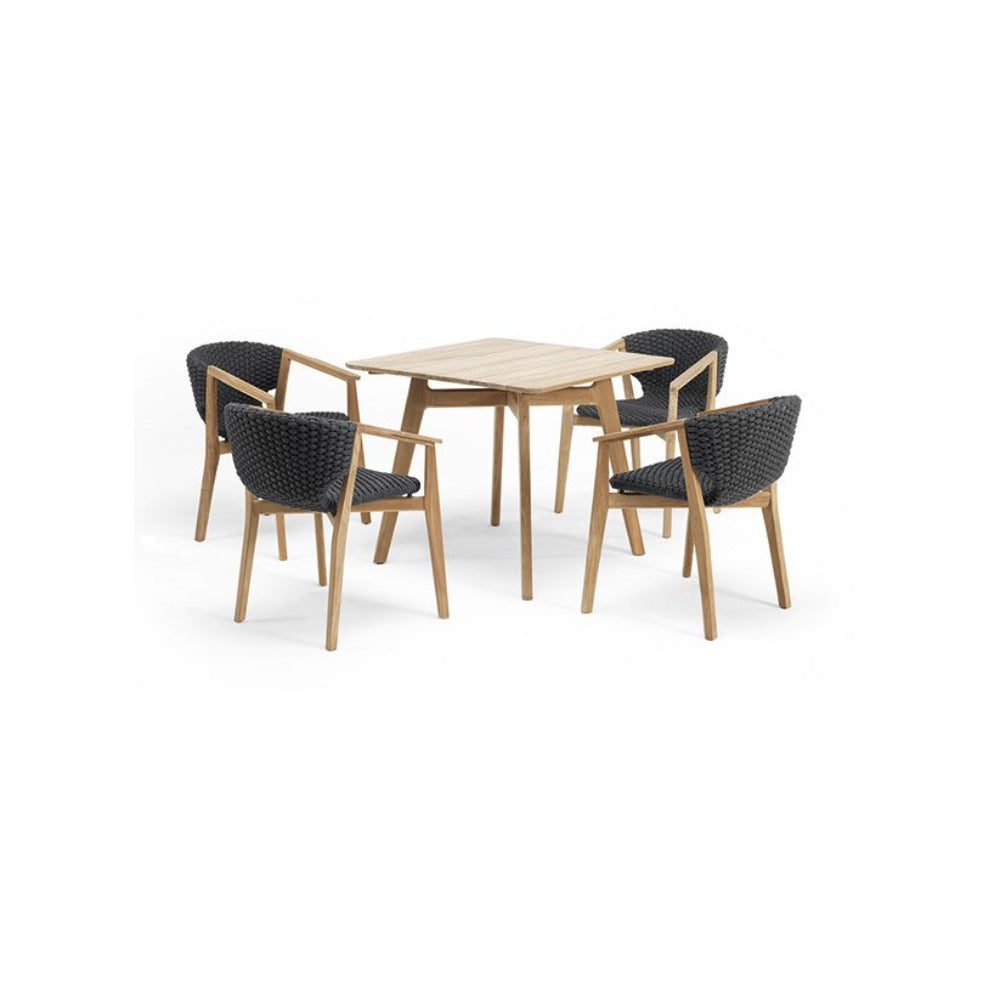 Knit Square Dining Table - Zzue Creation