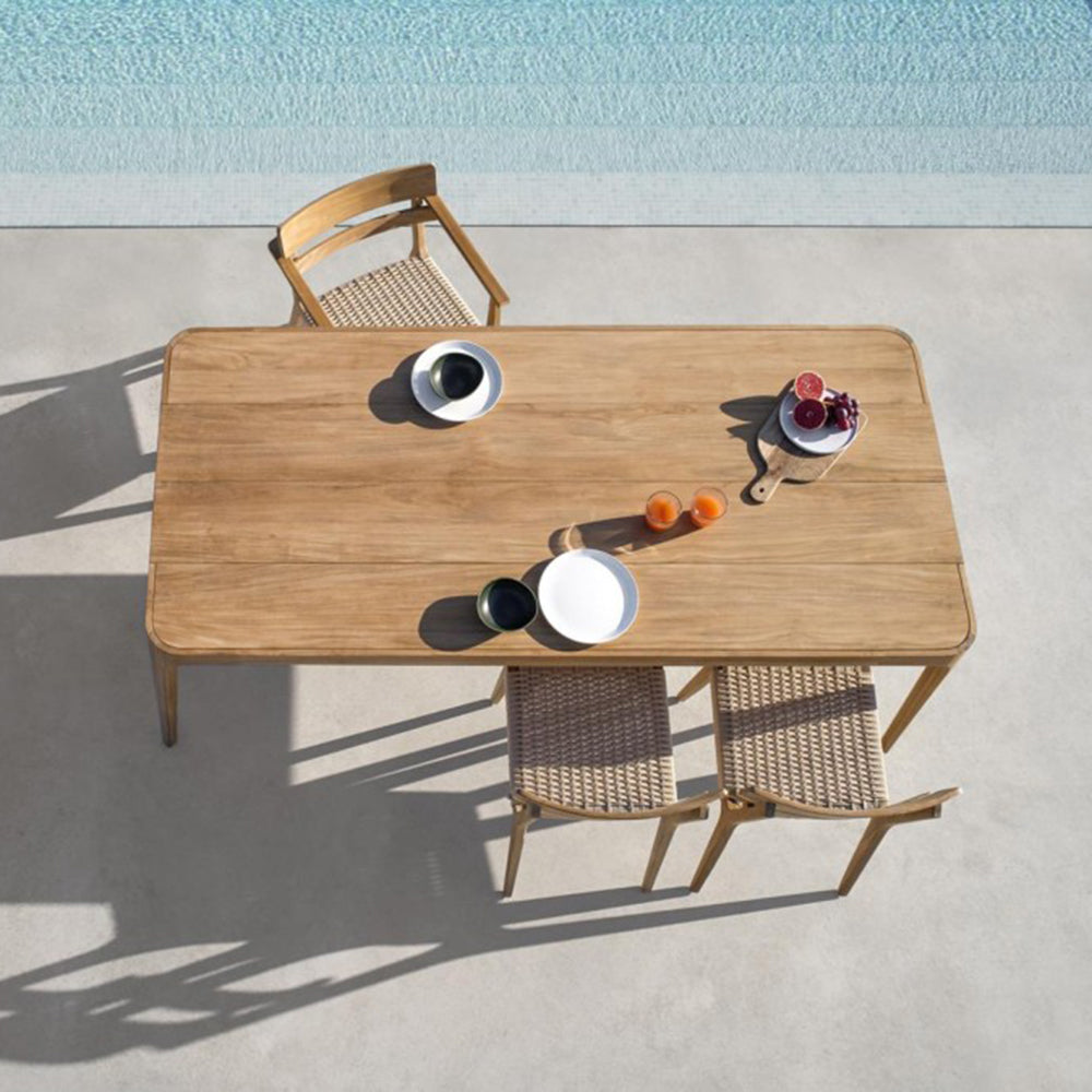 Paralel Rectangular Dining Table 220 - Zzue Creation