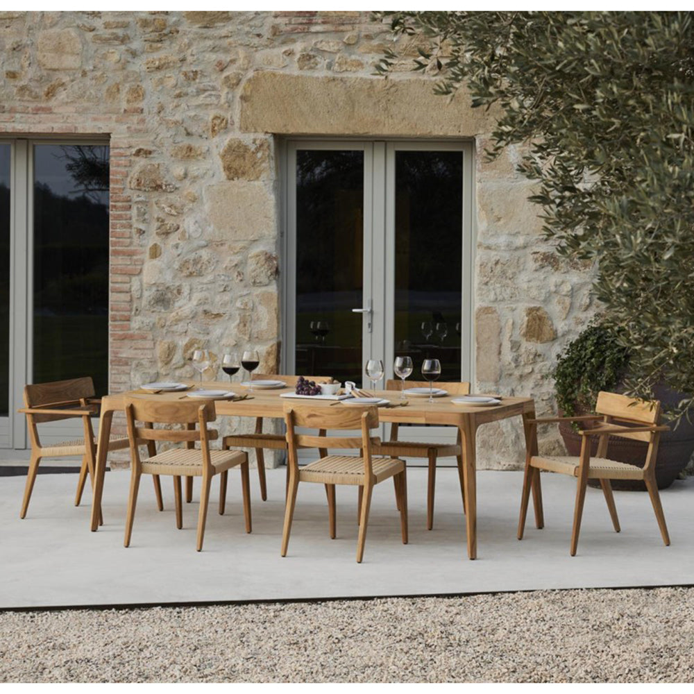 Paralel Rectangular Dining Table 220 - Zzue Creation
