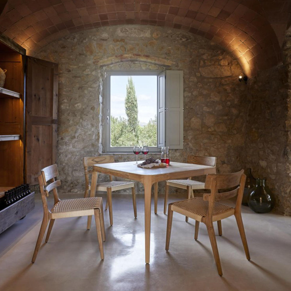 Paralel Square Dining Table - Zzue Creation