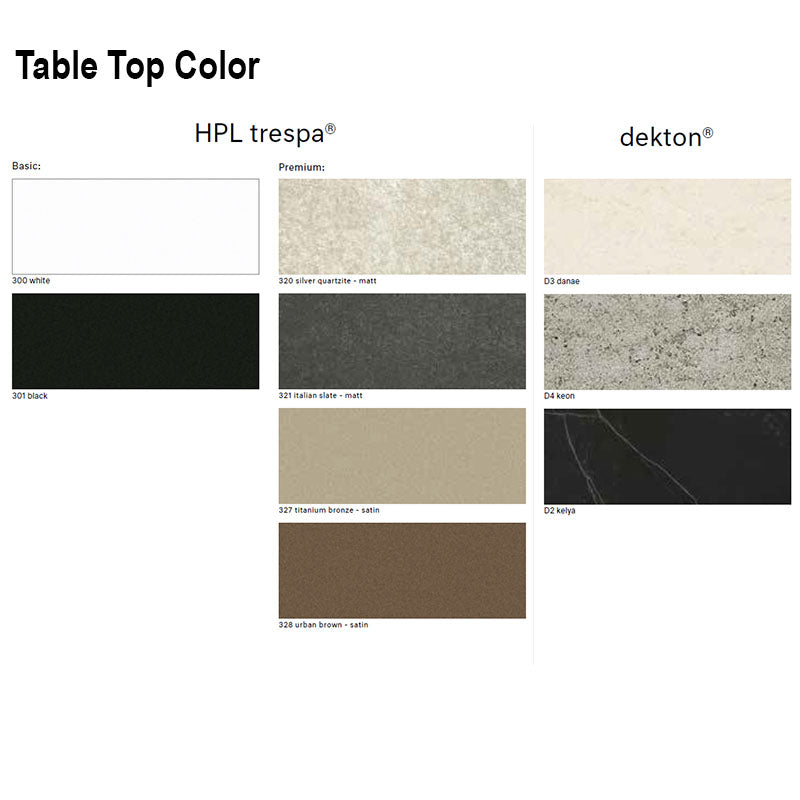 Bistro Dining Table With Round Top R70 - Zzue Creation