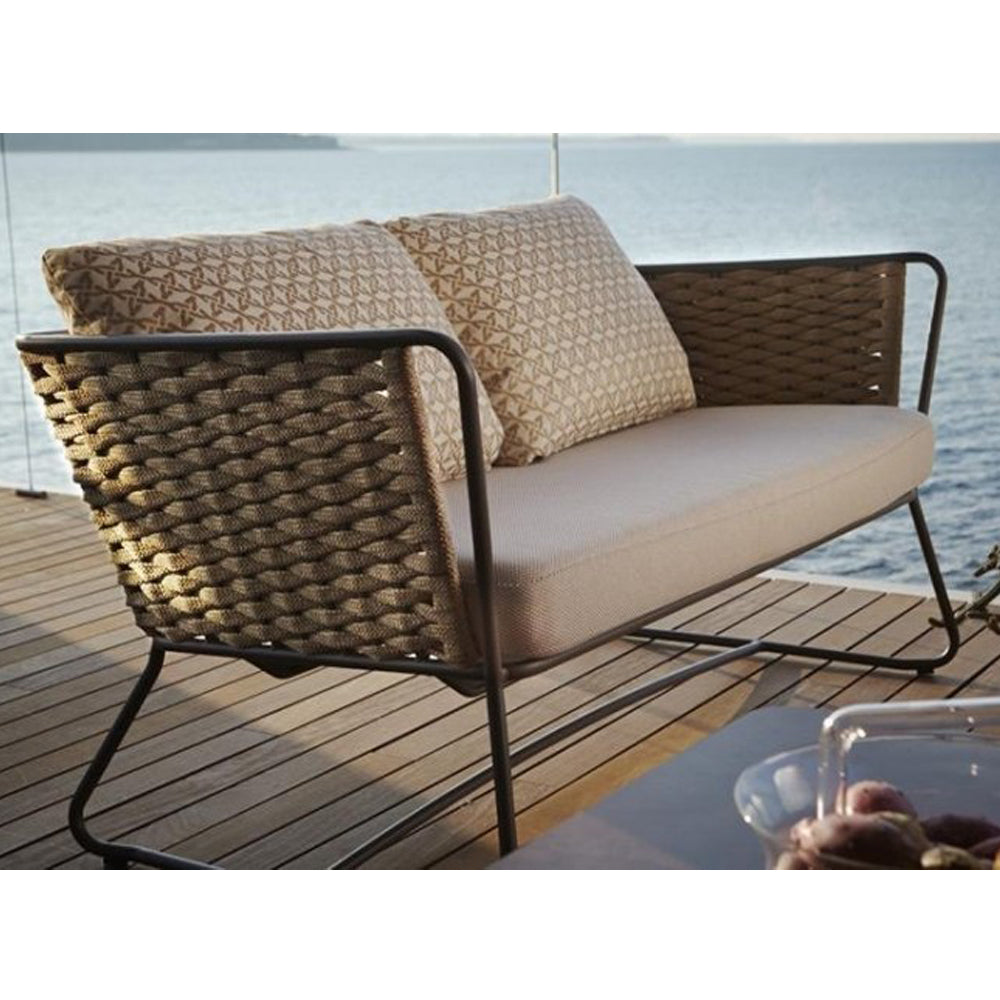 Portofino Two Seater Arm Sofa - Zzue Creation