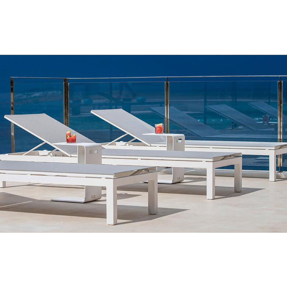 Cadzand Single Sun Lounger - Zzue Creation