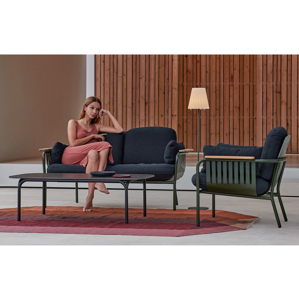 Capa Two Seater Arm Sofa - Zzue Creation