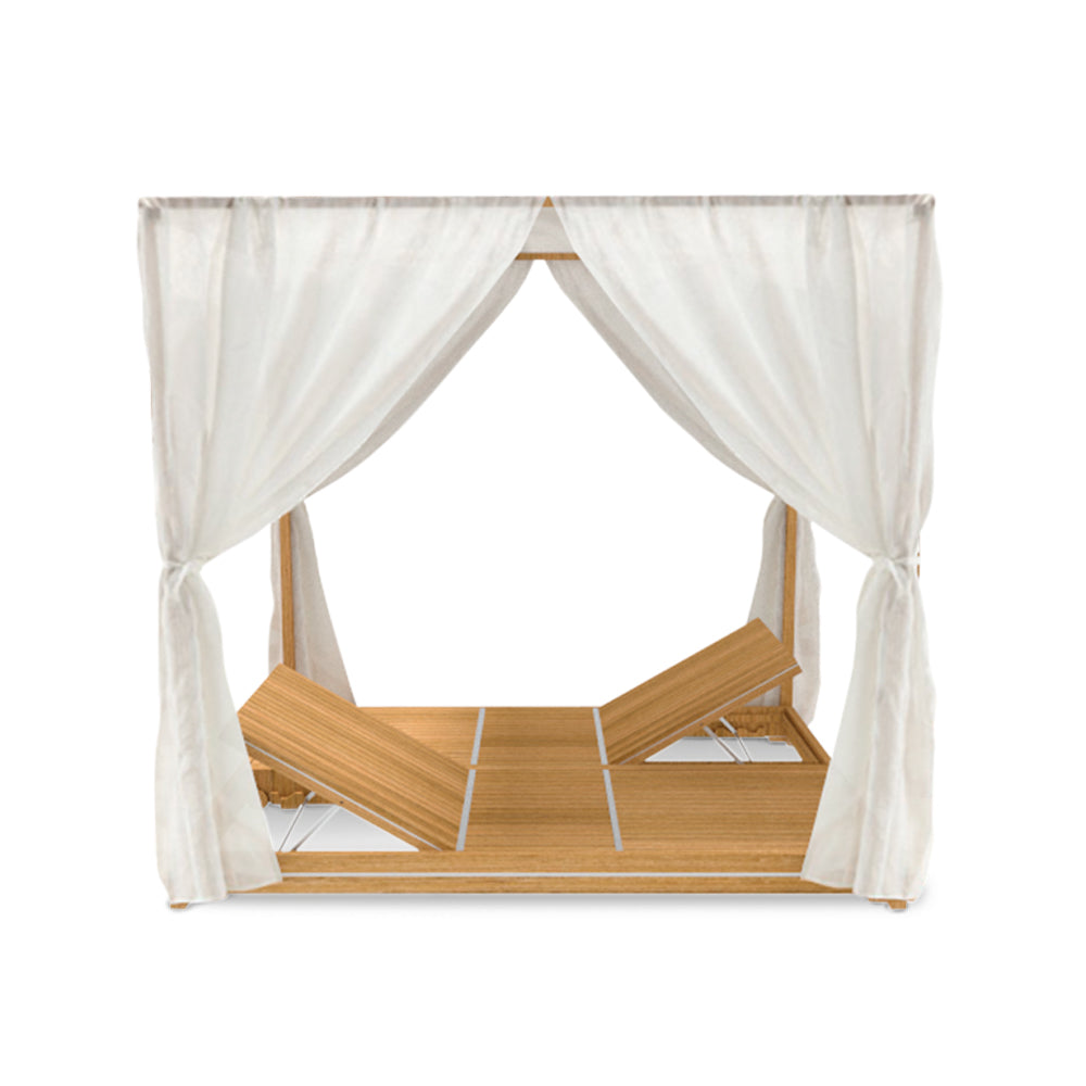 Essenza Double Lounger with Canopy - Zzue Creation