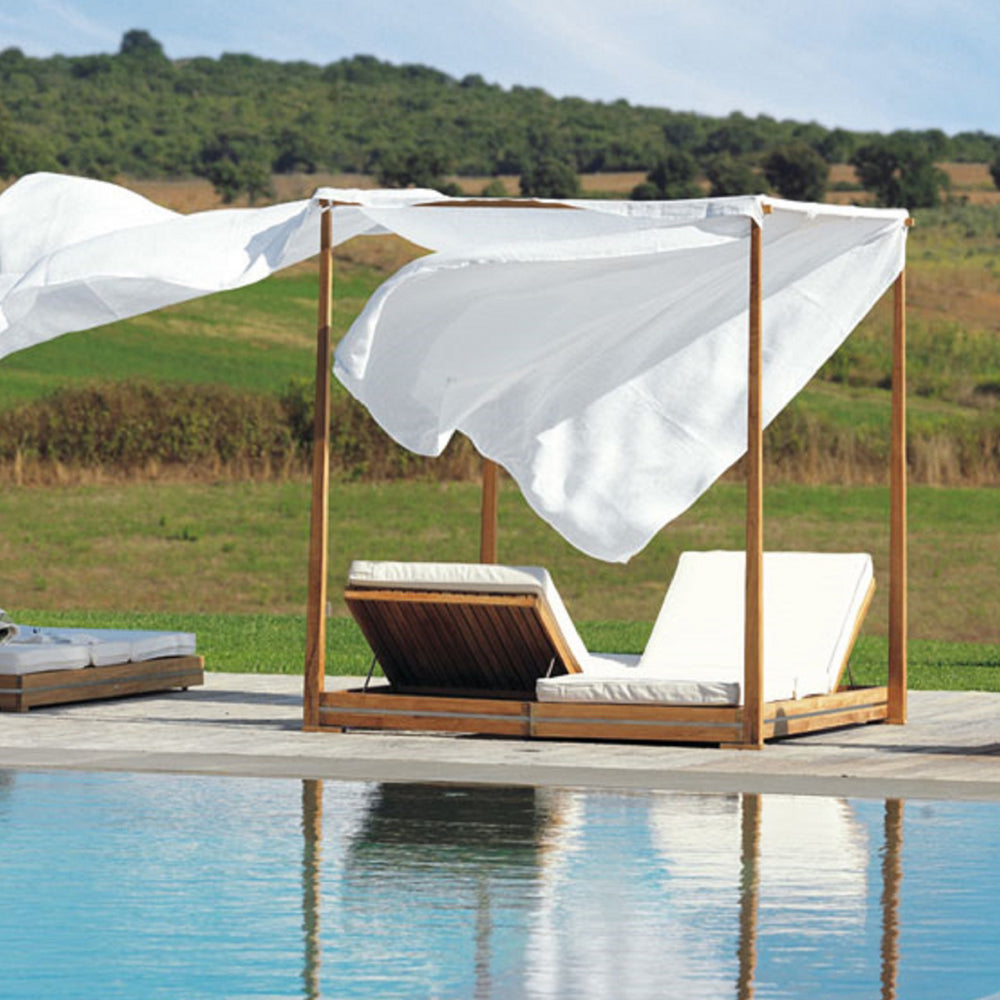 Essenza Double Lounger with Canopy - Zzue Creation