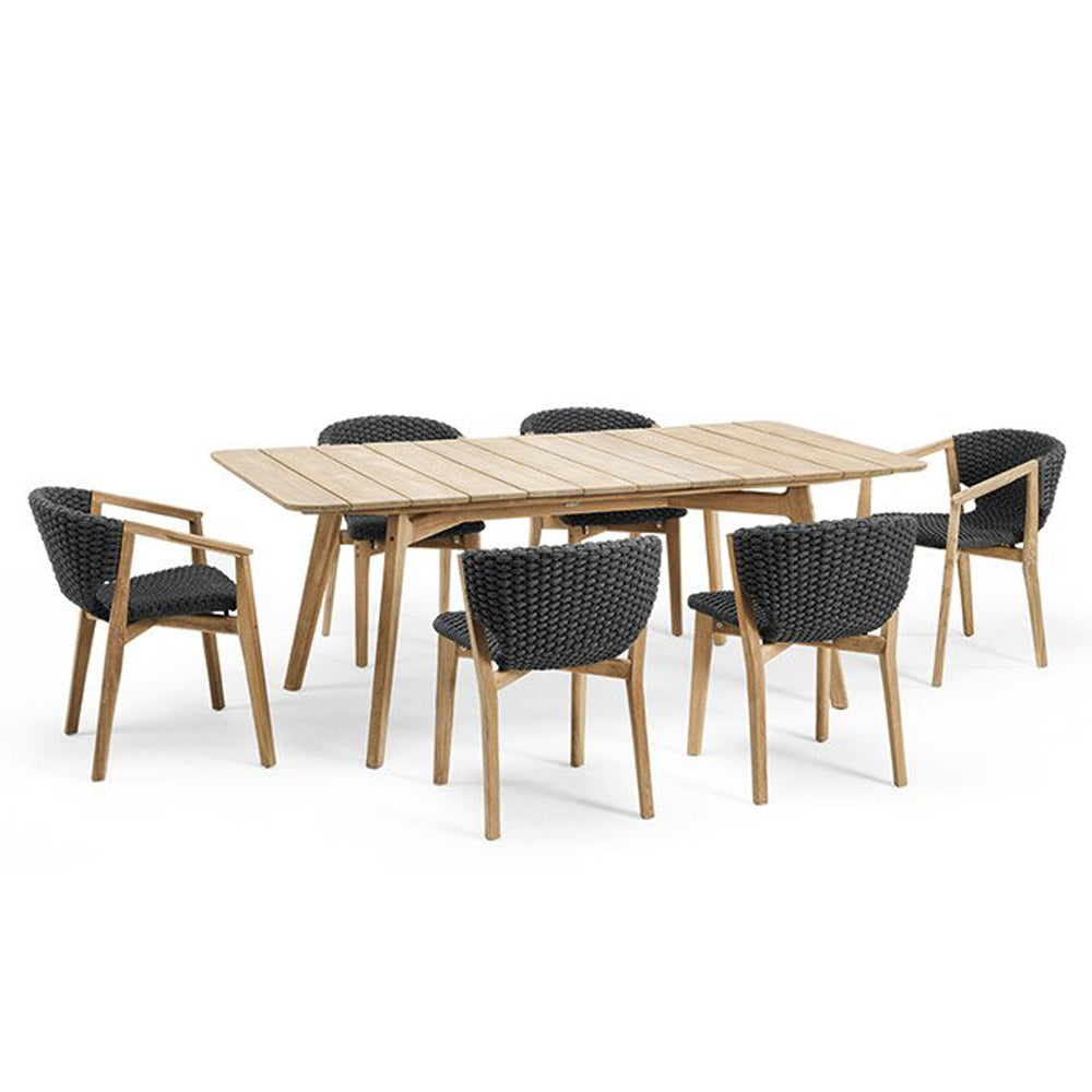 Knit Rectangular Dining Table - Zzue Creation