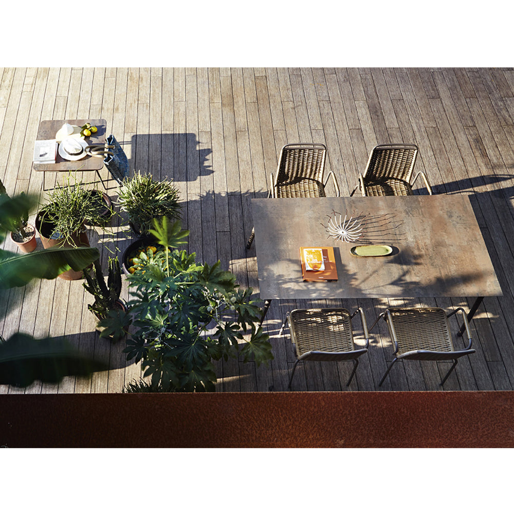 Portofino Rectangular Dining Table (Small) - Zzue Creation
