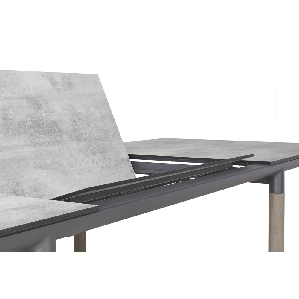 Bastingage Extending Rectangular Dining Table - Zzue Creation