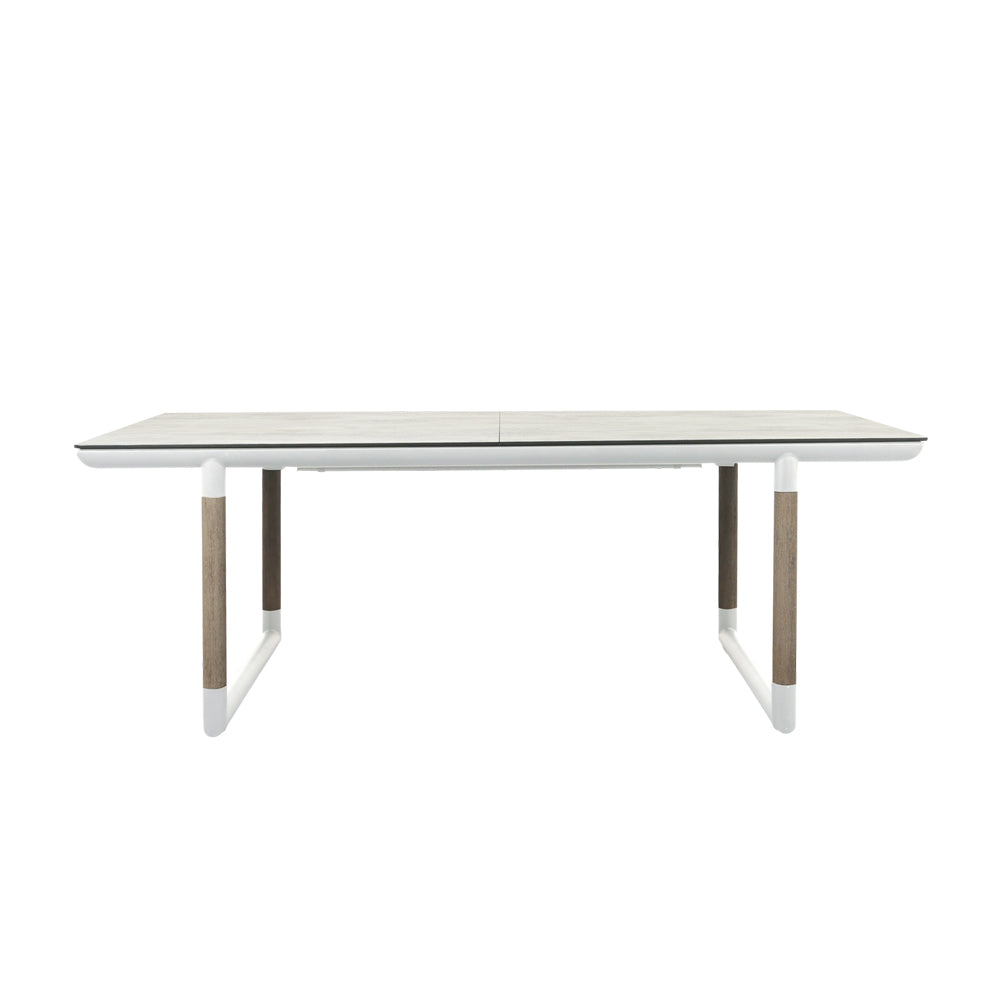Bastingage Extending Rectangular Dining Table - Zzue Creation