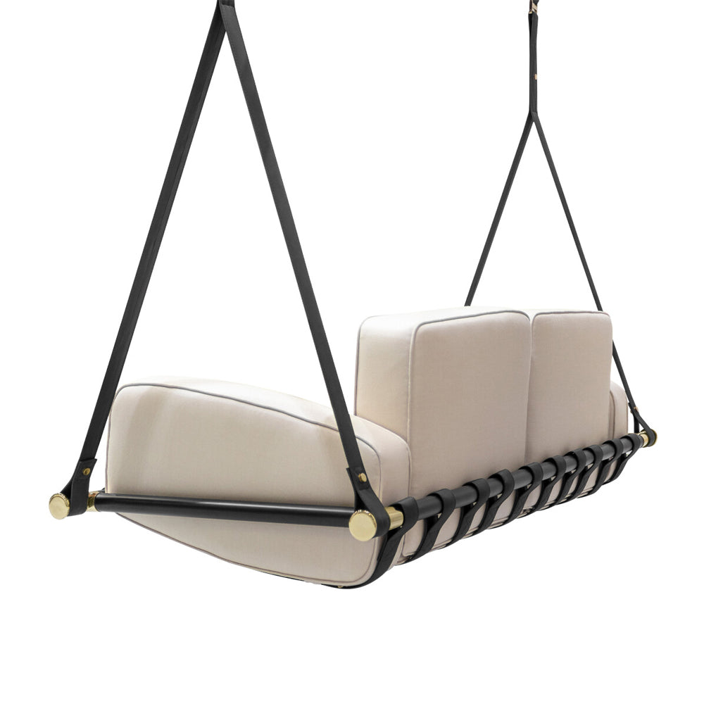 Fable Hanging Two Seater Arm Sofa - Zzue Creation
