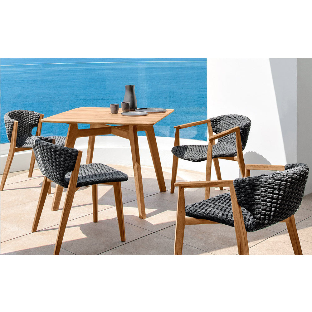 Knit Square Dining Table - Zzue Creation
