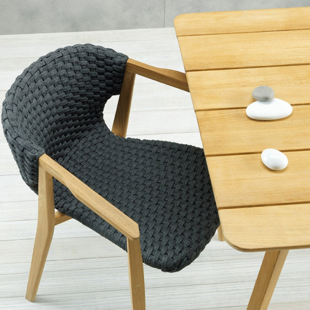 Knit Square Dining Table - Zzue Creation