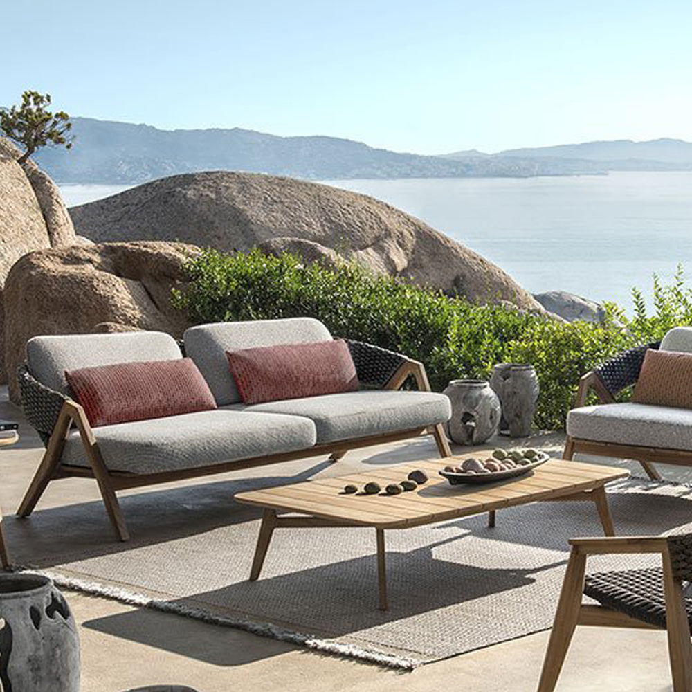Knit Three Seater Arm Sofa - Zzue Creation