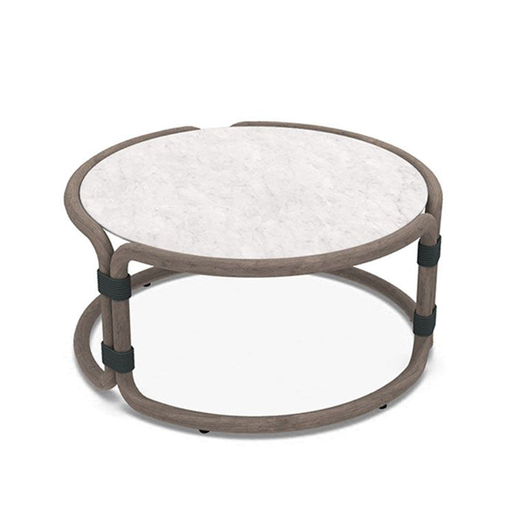Rotin Large Round Coffee Table - Zzue Creation