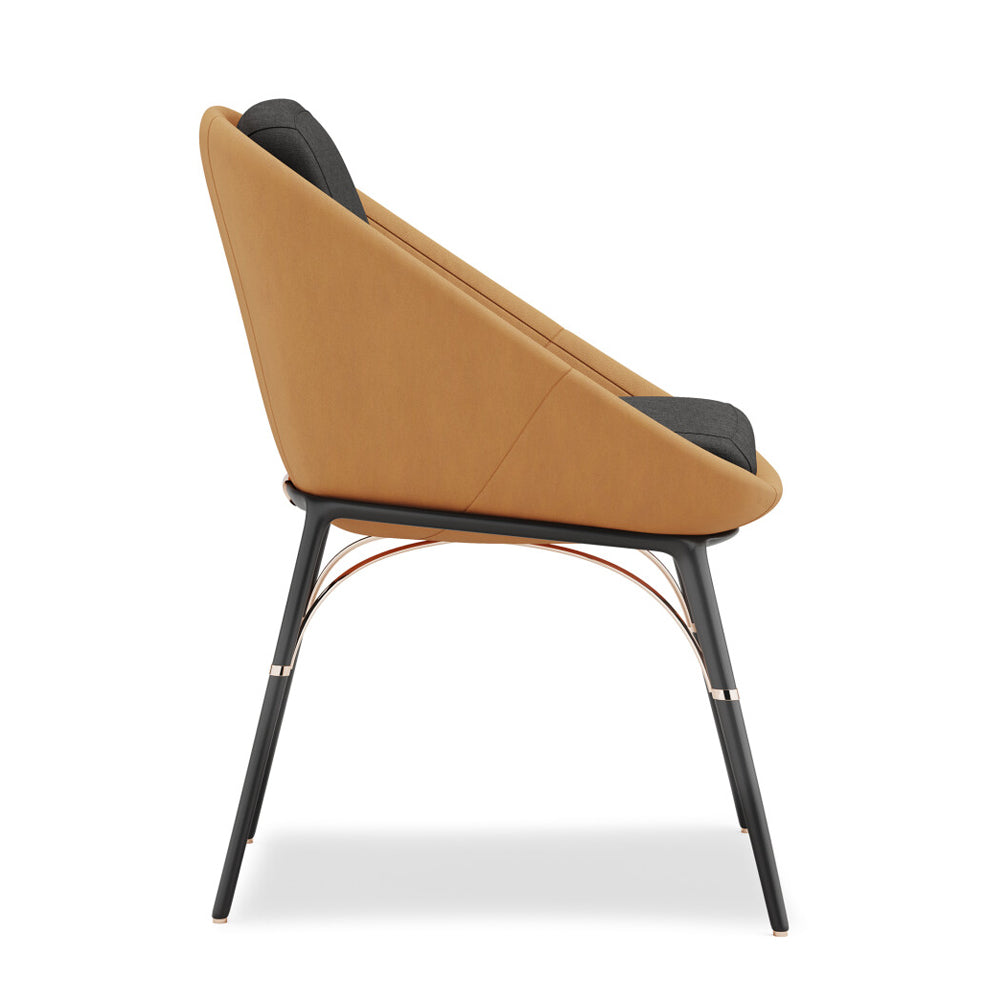 Nero Dining Side Chair without Arm - Zzue Creation