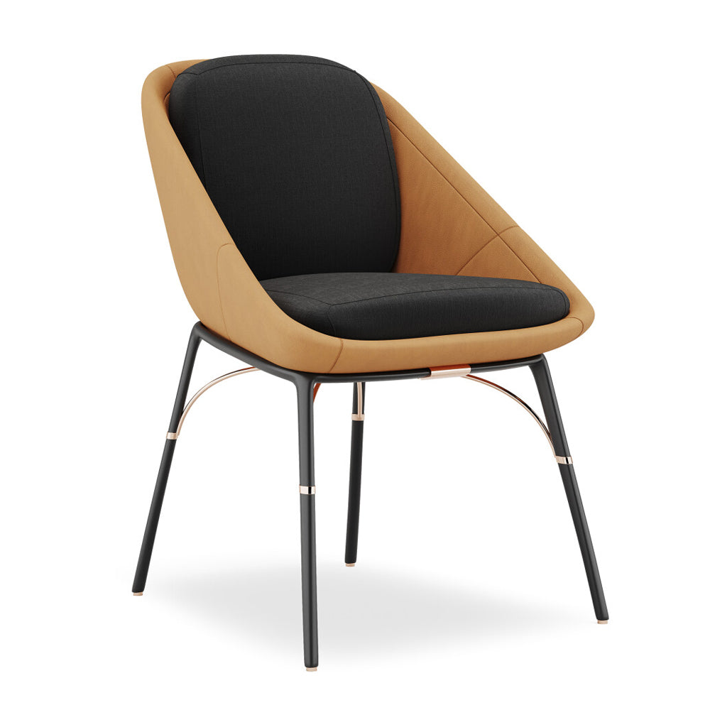 Nero Dining Side Chair without Arm - Zzue Creation