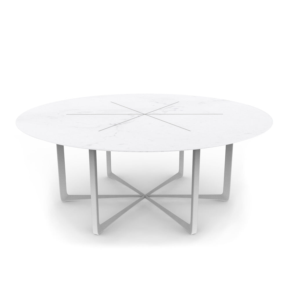 Nero Round Dining Table - Zzue Creation